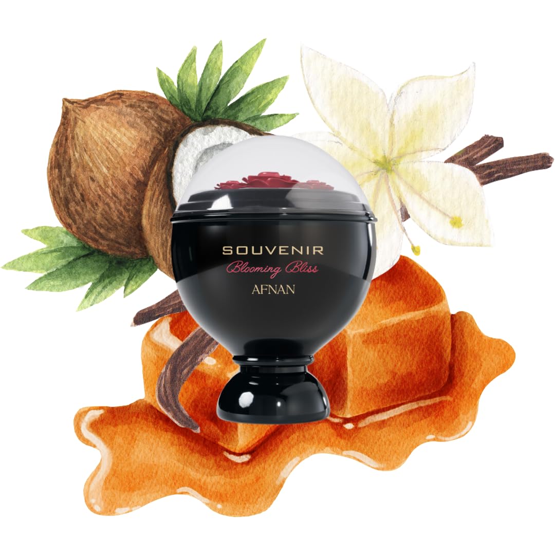 Amazon.com : Afnan Souvenir Blooming Bliss Women's Eau De Parfum